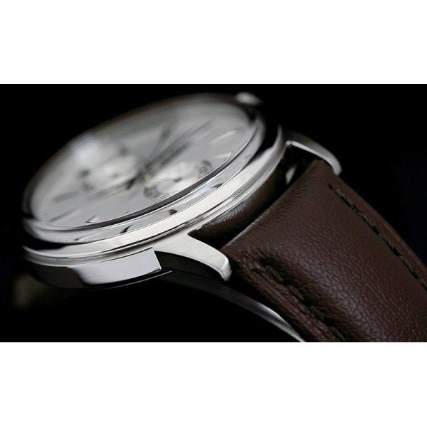 Orient Orient UW00006W (FUW00006W), classic automatic япония мужские часы на браслете кожа + текстиль боковой вид