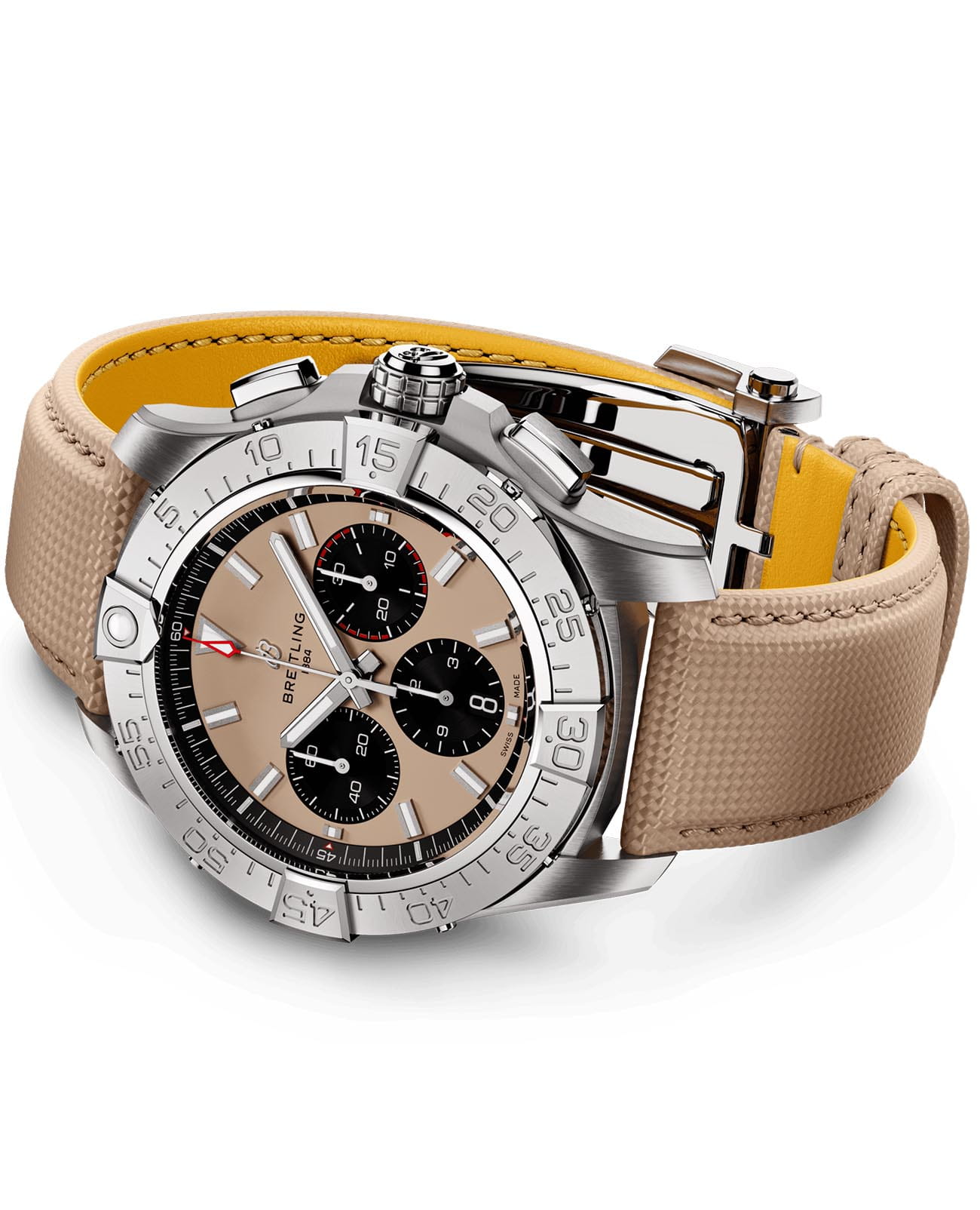 Breitling Breitling Avenger B01 Chronograph 44 AB0147101A1X1, avenger швейцария мужские часы на браслете кожаный боковой вид