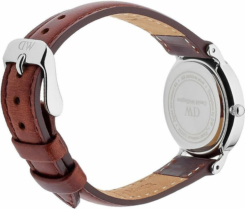 Daniel Wellington Daniel Wellington Classic St Mawes DW00100067 кварцевые женские часы часы крупный план белый циферблата