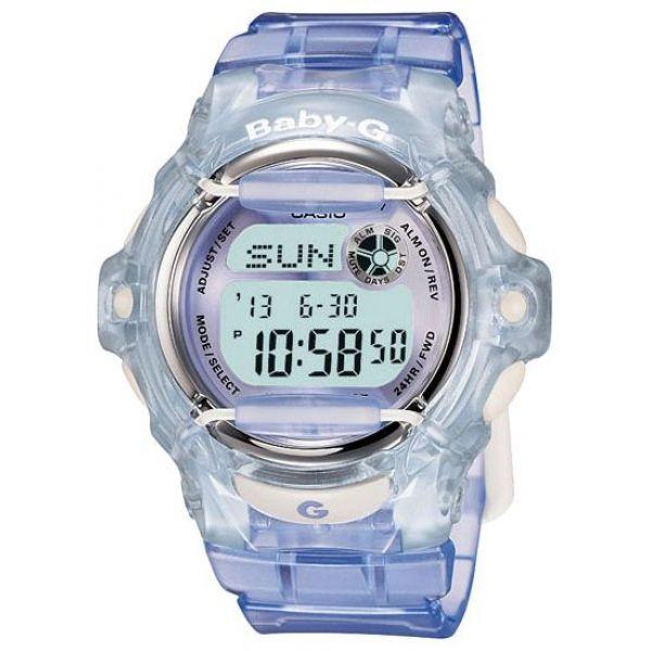 Casio Casio Baby-G BG-169R-6E  BG-169R-6E кварцевые женские часы  циферблат, браслет  — вид спереди
