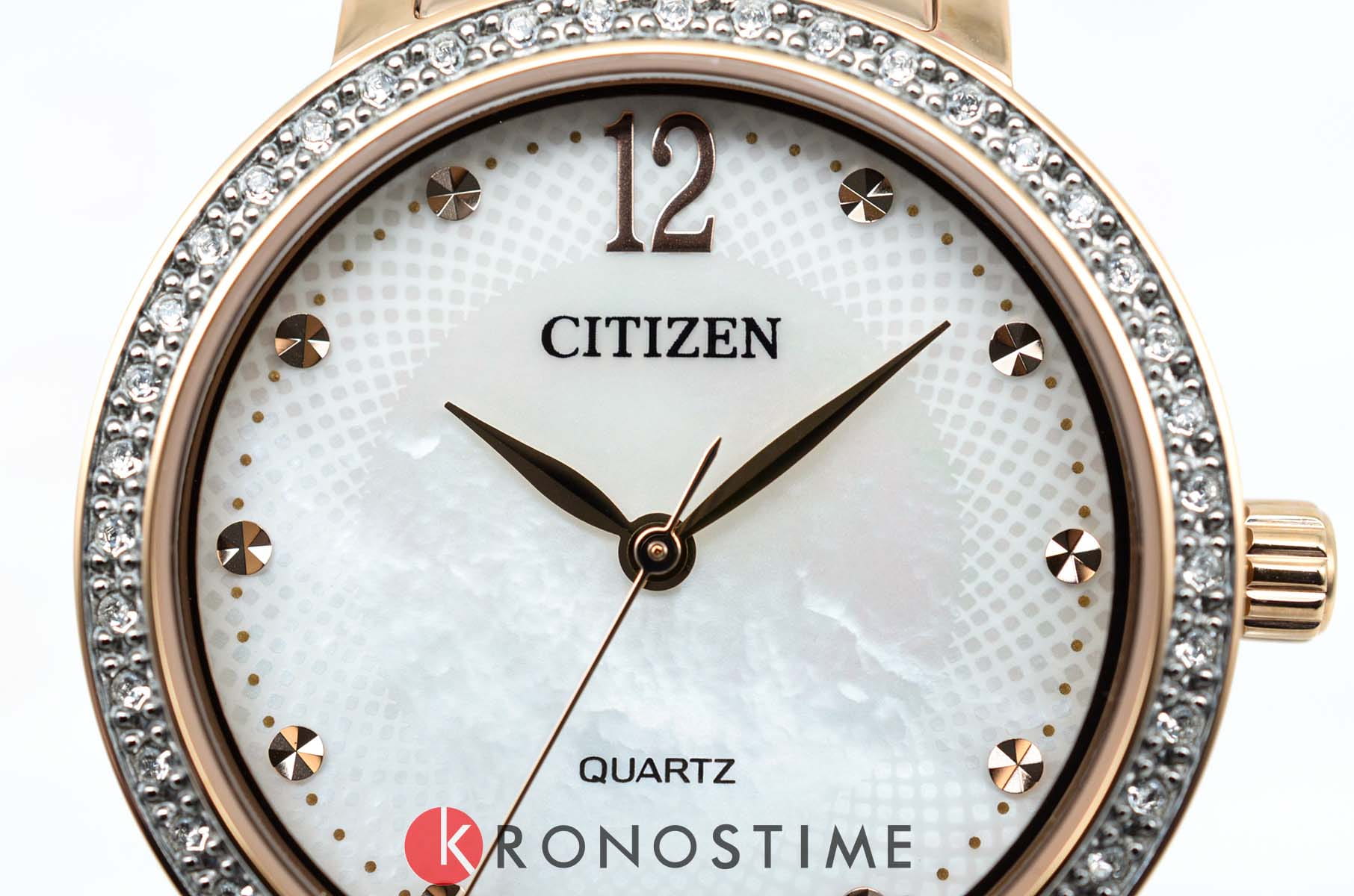 Citizen Citizen Elegance EL3108-53D женские часы перламутровый циферблат на запястье