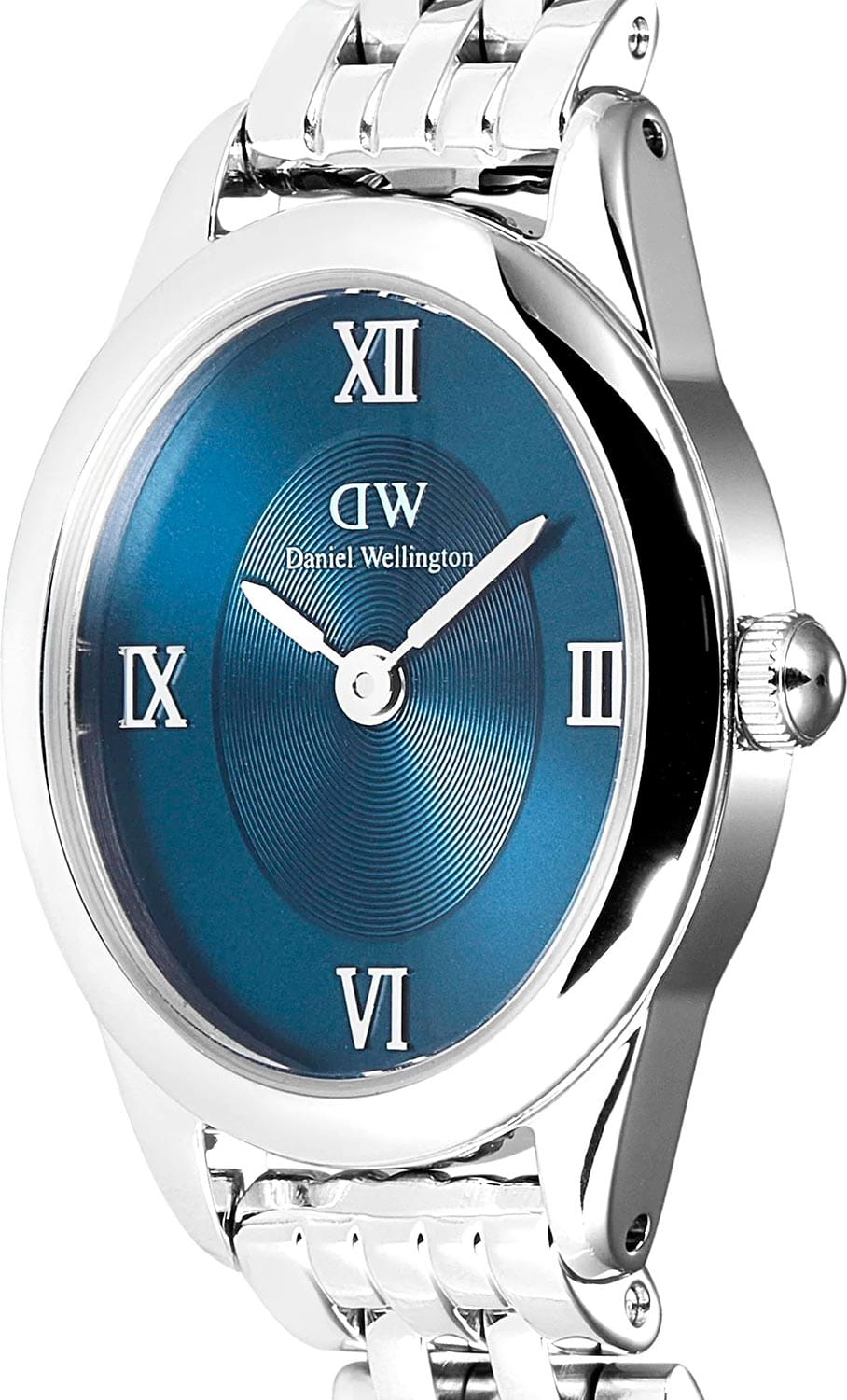 Оригинальные часы Daniel Wellington Daniel Wellington Ophelia Mini Arctic Silver DW00100807 кварцевые калибр механизма  общий вид