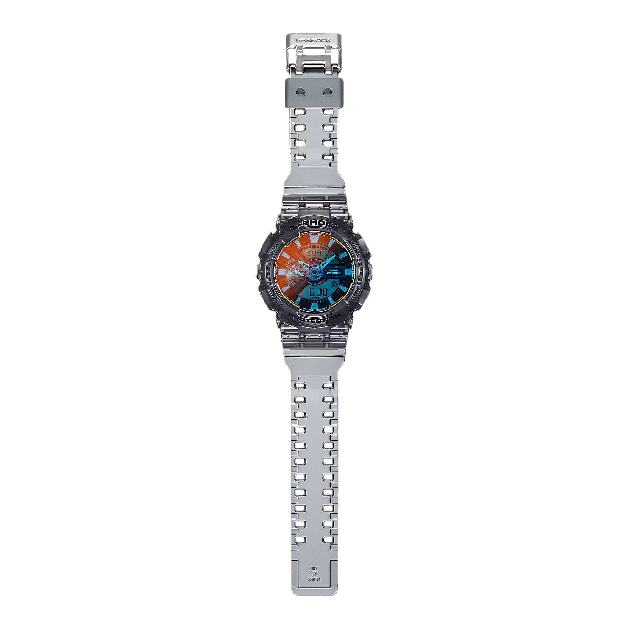 Casio Casio G-Shock GA-110TLS-8ADR (GA-110TLS-8A), g-shock япония мужские часы на браслете пластик боковой вид