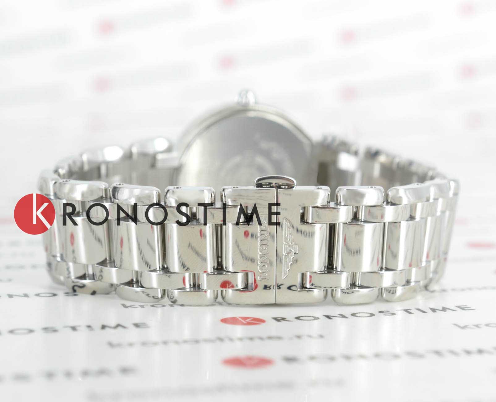 Longines Longines PrimaLuna L8.122.4.90.6, primaluna швейцария женские часы на браслете нержавеющая сталь боковой вид
