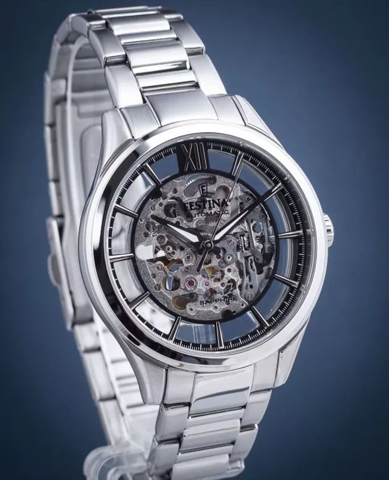 Оригинальные часы Festina Festina Automatic F20630/4 механические калибр механизма  общий вид