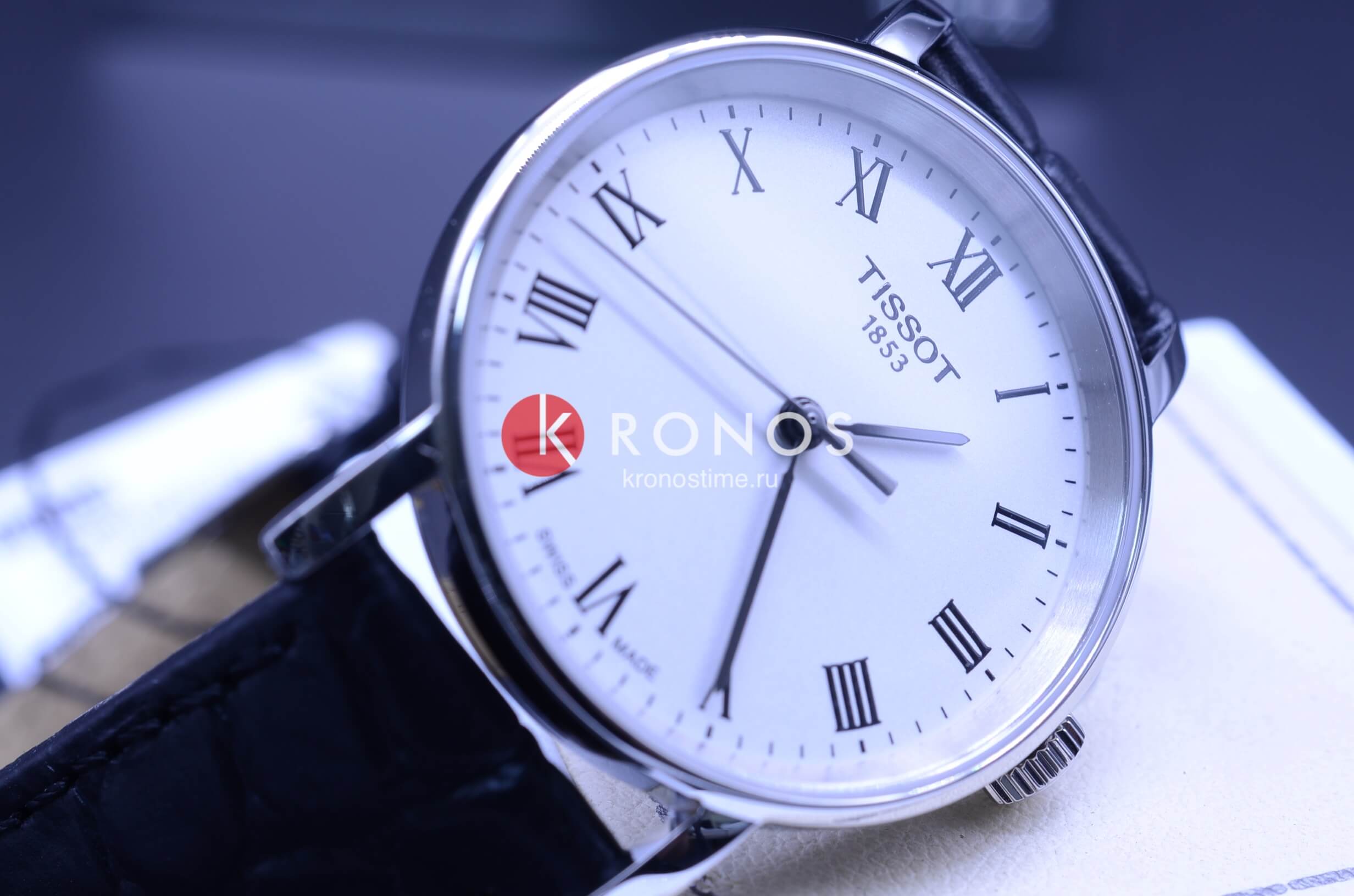 Оригинальные часы Tissot Tissot Everytime Small T109.210.16.033.00 кварцевые калибр механизма eta 902.101 общий вид