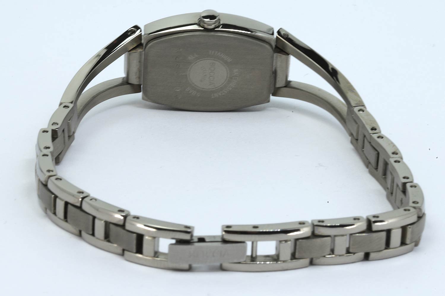 Boccia Titanium Boccia Titanium 3262-03 кварцевые женские часы часы крупный план голубой циферблата