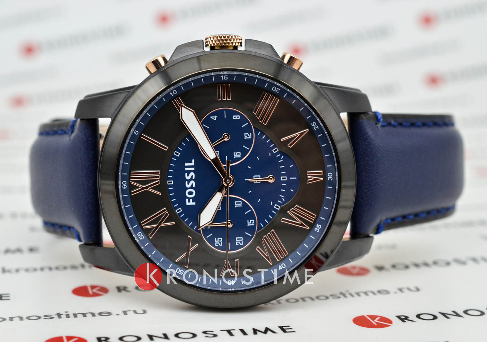 Оригинальные часы Fossil Fossil Bannon  FS5061 кварцевые калибр механизма  общий вид