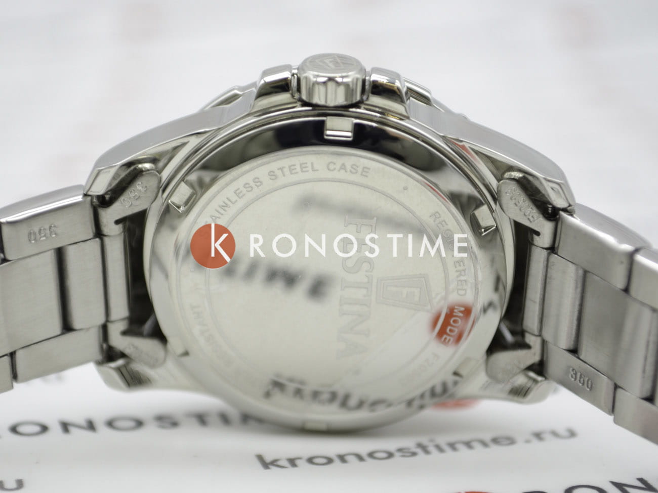 Festina F20503/2 женские часы застежка крупным планом