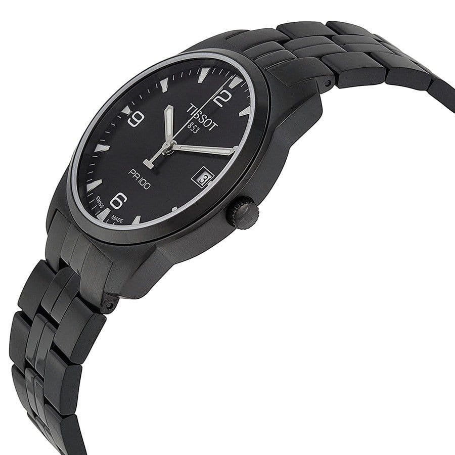 Tissot Tissot PR 100 T049.410.33.057.00, t-classic швейцария мужские часы на браслете  боковой вид