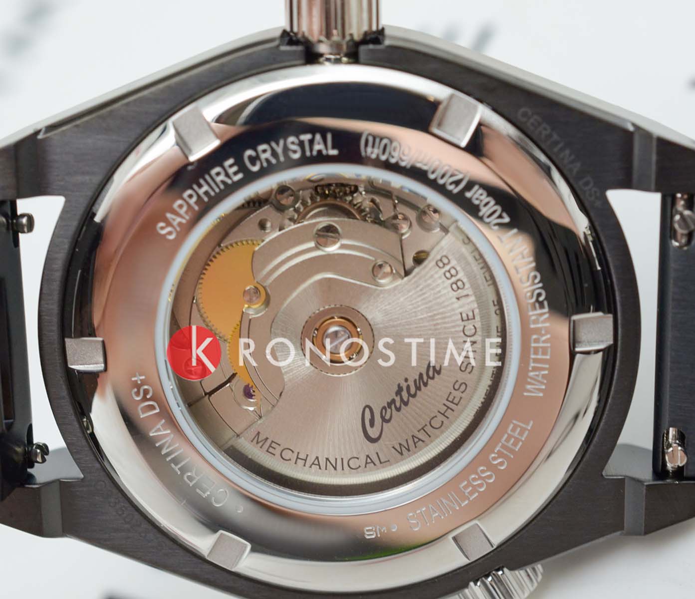Certina Certina DS+ C041.407.39.051.00  - задняя крышка сталь металл корпуса, швейцария часы