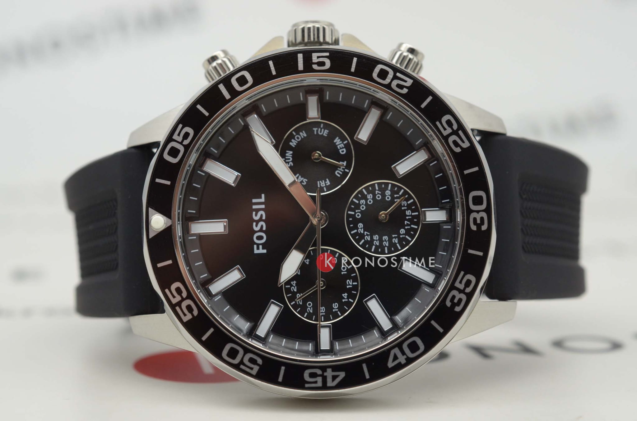 Оригинальные часы Fossil Fossil Bannon BQ2494 кварцевые калибр механизма  общий вид