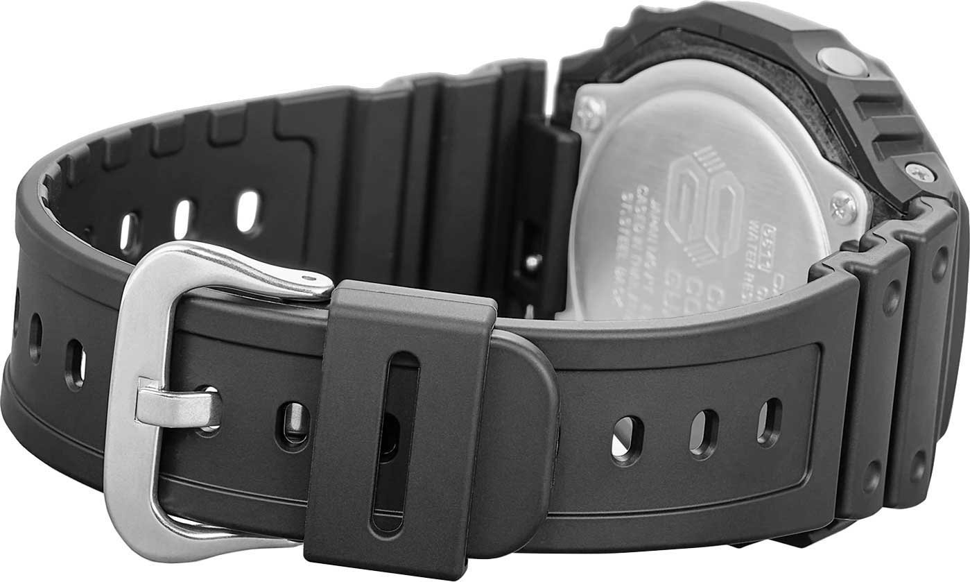 Casio Casio G-Shock Virtual Blue GA-2100VB-1ADR (GA-2100VB-1A) электронные мужские часы часы крупный план черный циферблата