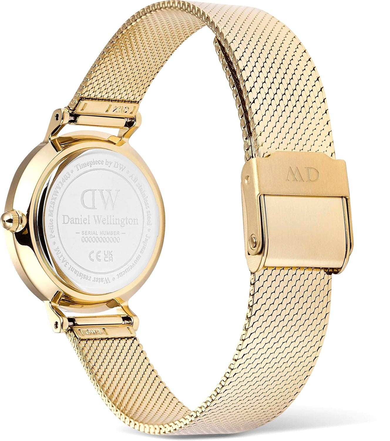 Daniel Wellington Daniel Wellington Petite Reflection Gold DW00100797, petite швеция женские часы на браслете нержавеющая сталь с pvd-покрытием боковой вид