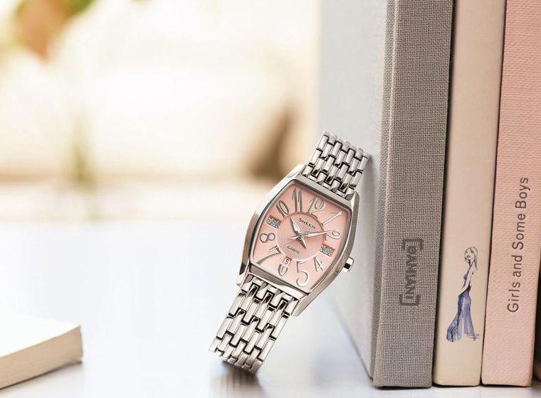 Casio Casio Sheen She-4027D-4A, sheen япония женские часы на браслете нержавеющая сталь боковой вид