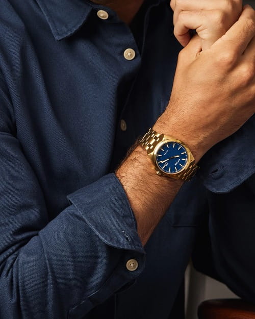 Citizen Citizen Eco-Drive BM7532-54L мужские часы синий циферблат на запястье