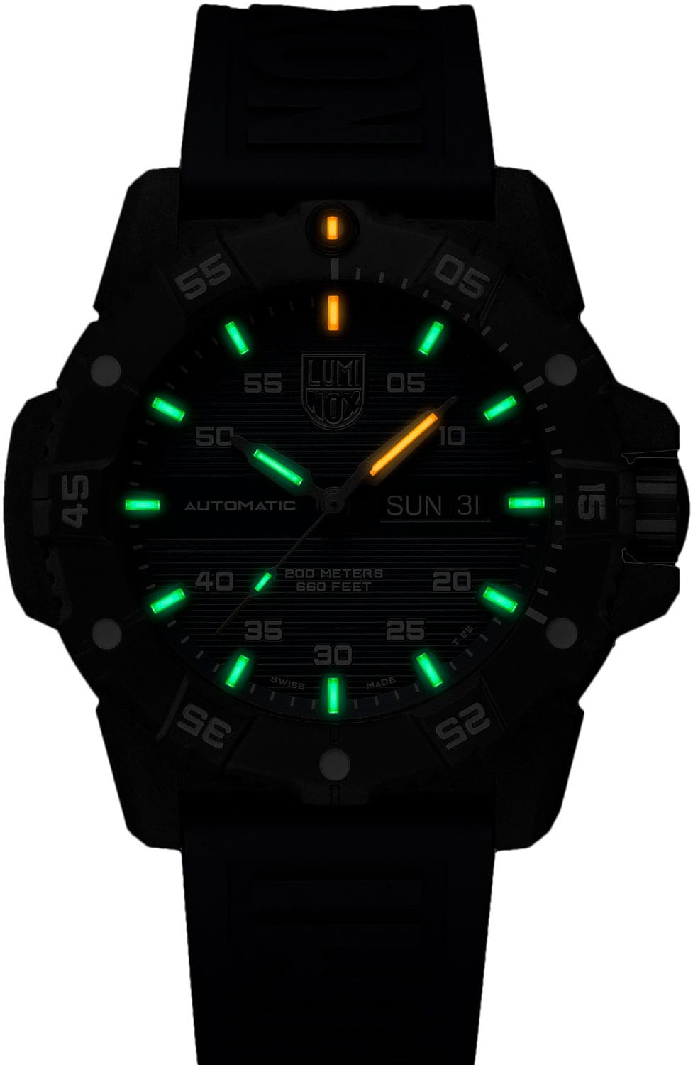 Luminox Luminox Master Carbon SEAL Automatic XS.3875 , наручные мужские часы фото под углом