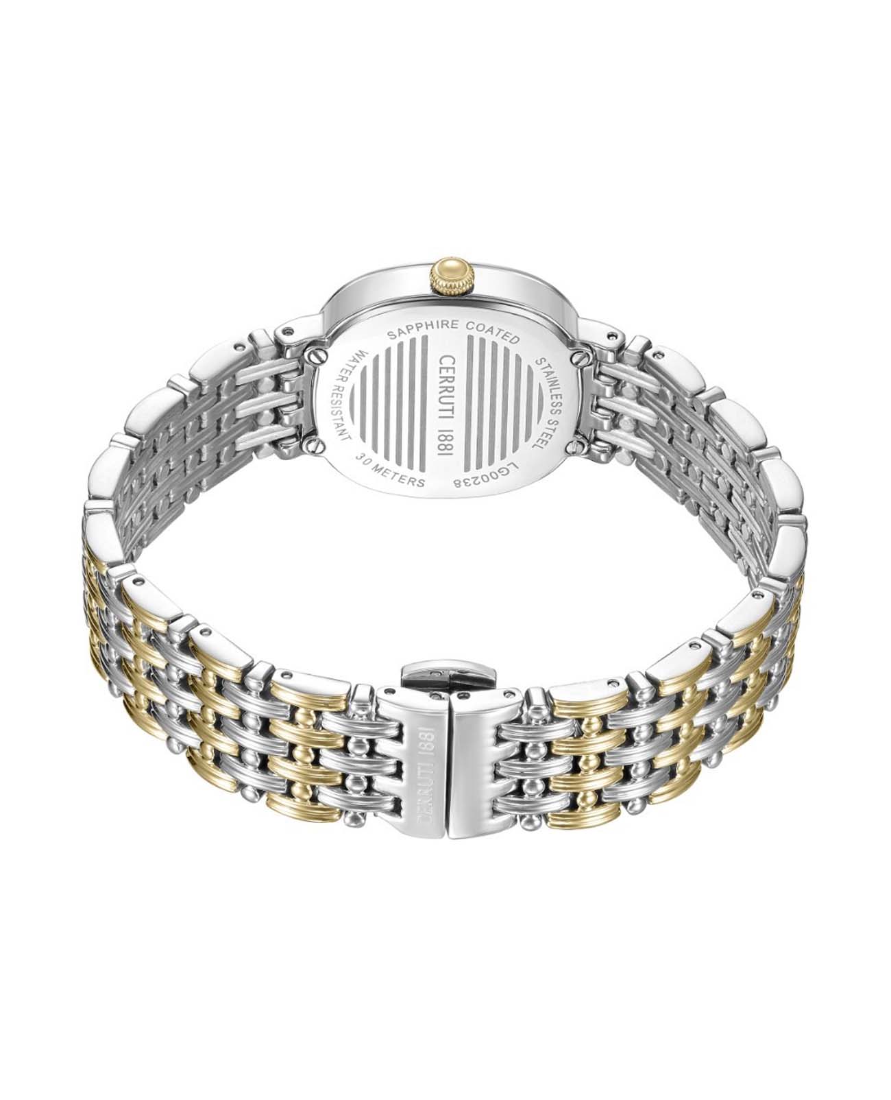 Cerruti 1881 Cerruti 1881 Gresta CIWLG0023802,  франция женские часы на браслете нержавеющая сталь с ip-покрытием боковой вид