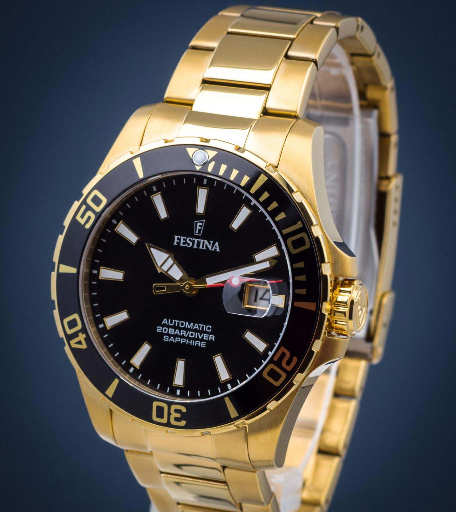 Оригинальные часы Festina Festina Automatic F20533/2 в фирменной упаковке от производителя