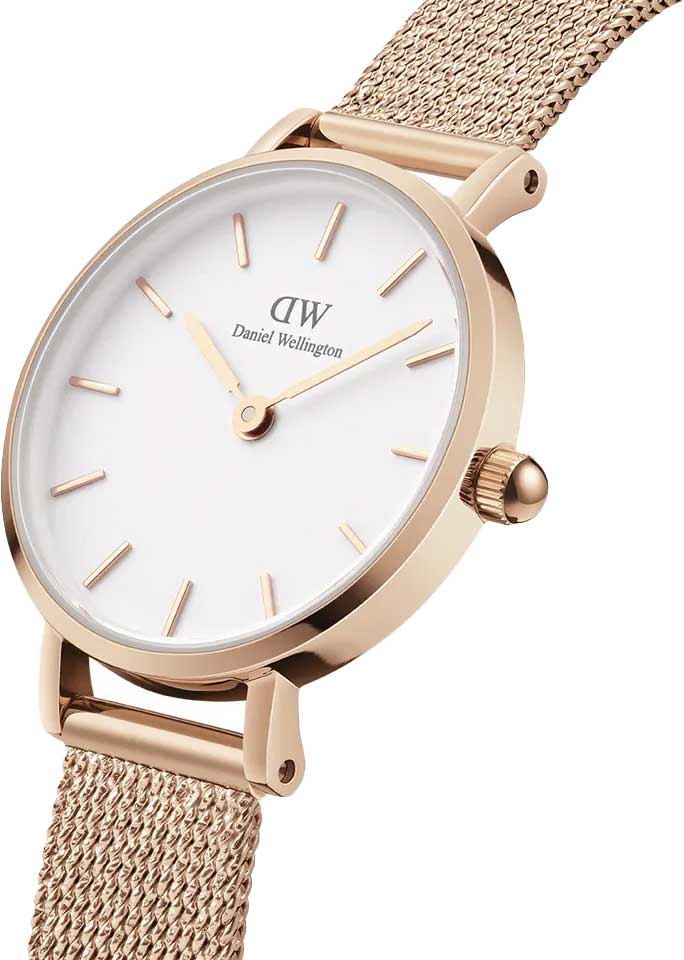 Daniel Wellington Daniel Wellington Petite Melrose DW00100523 , наручные женские часы фото под углом