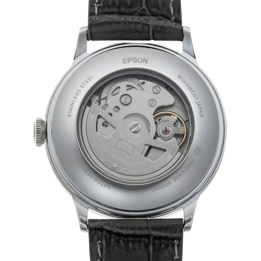 Orient Orient Bambino RA-AK0704N (RN-AK0704N), classic automatic япония мужские часы на браслете кожаный боковой вид