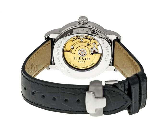 Tissot Tissot Lady Heart Automatic T050.207.16.033.00, t-lady швейцария женские часы на браслете кожаный боковой вид