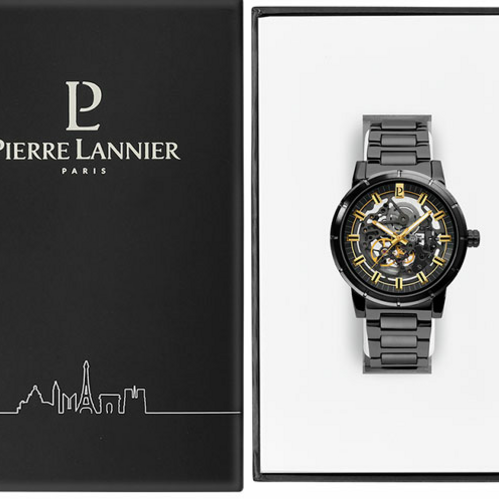 Pierre Lannier Pierre Lannier Automatic 325C439 франция наручные мужские часы заводная головка с логотипом Pierre Lannier