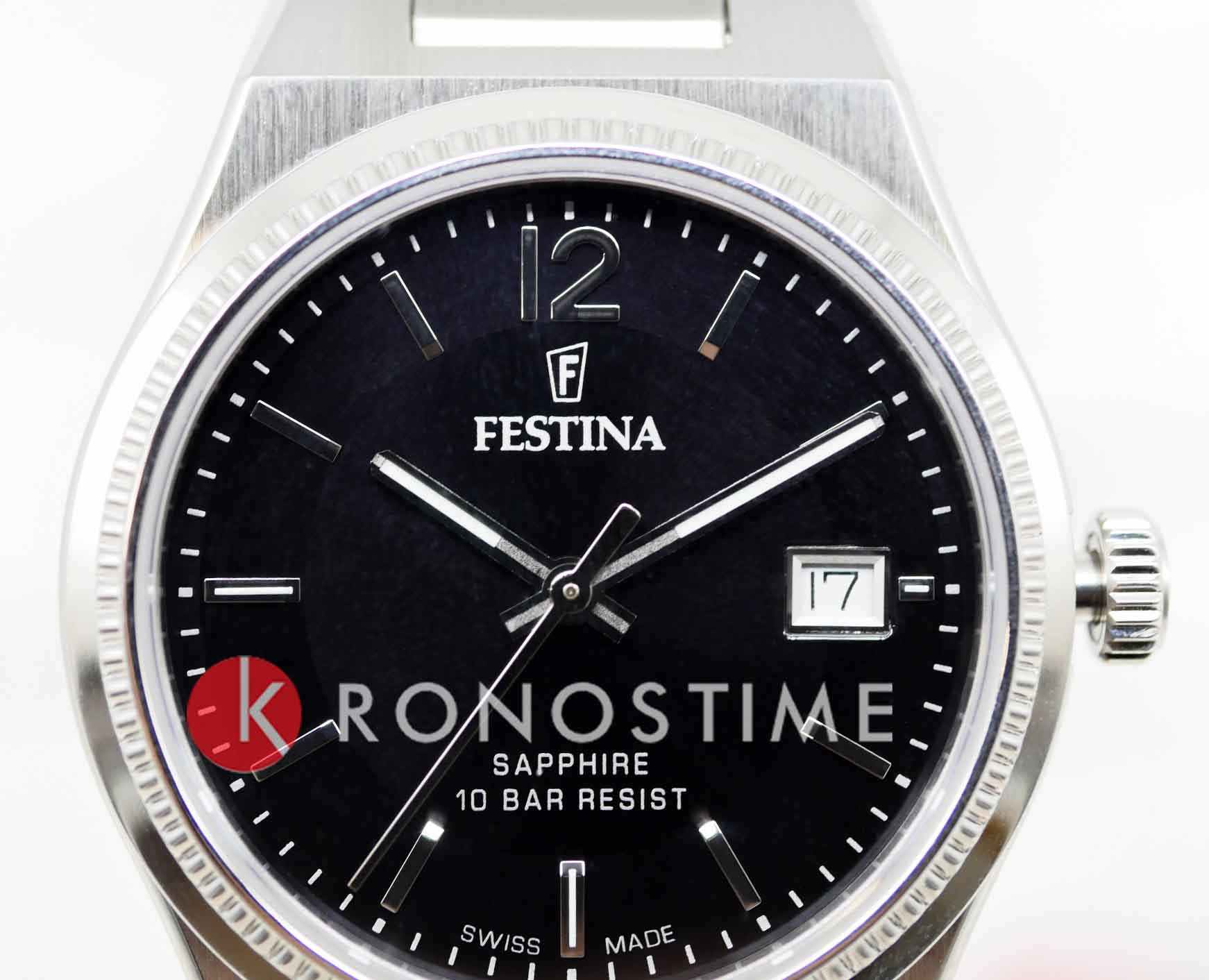 Festina Festina Classics F20035/6,  испания женские часы на браслете нержавеющая сталь боковой вид