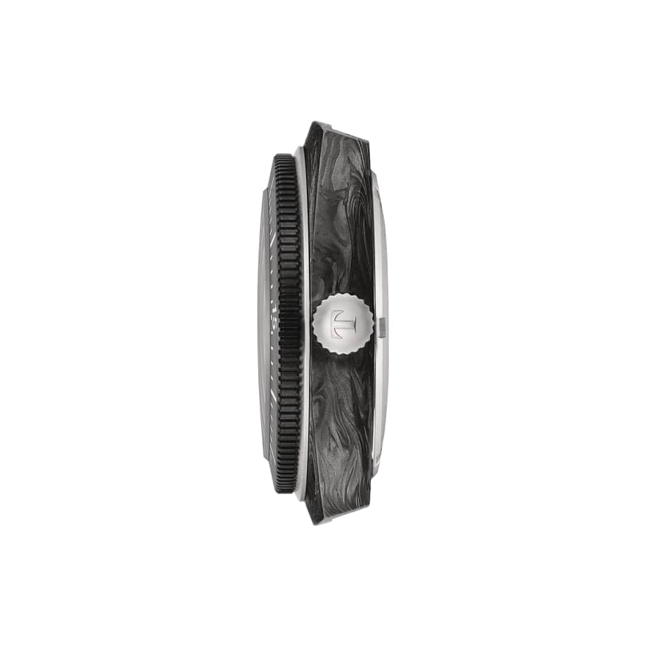 Tissot Tissot Sideral S Powermatic 80 T145.407.97.057.00  - задняя крышка сталь карбон металл корпуса, швейцария часы
