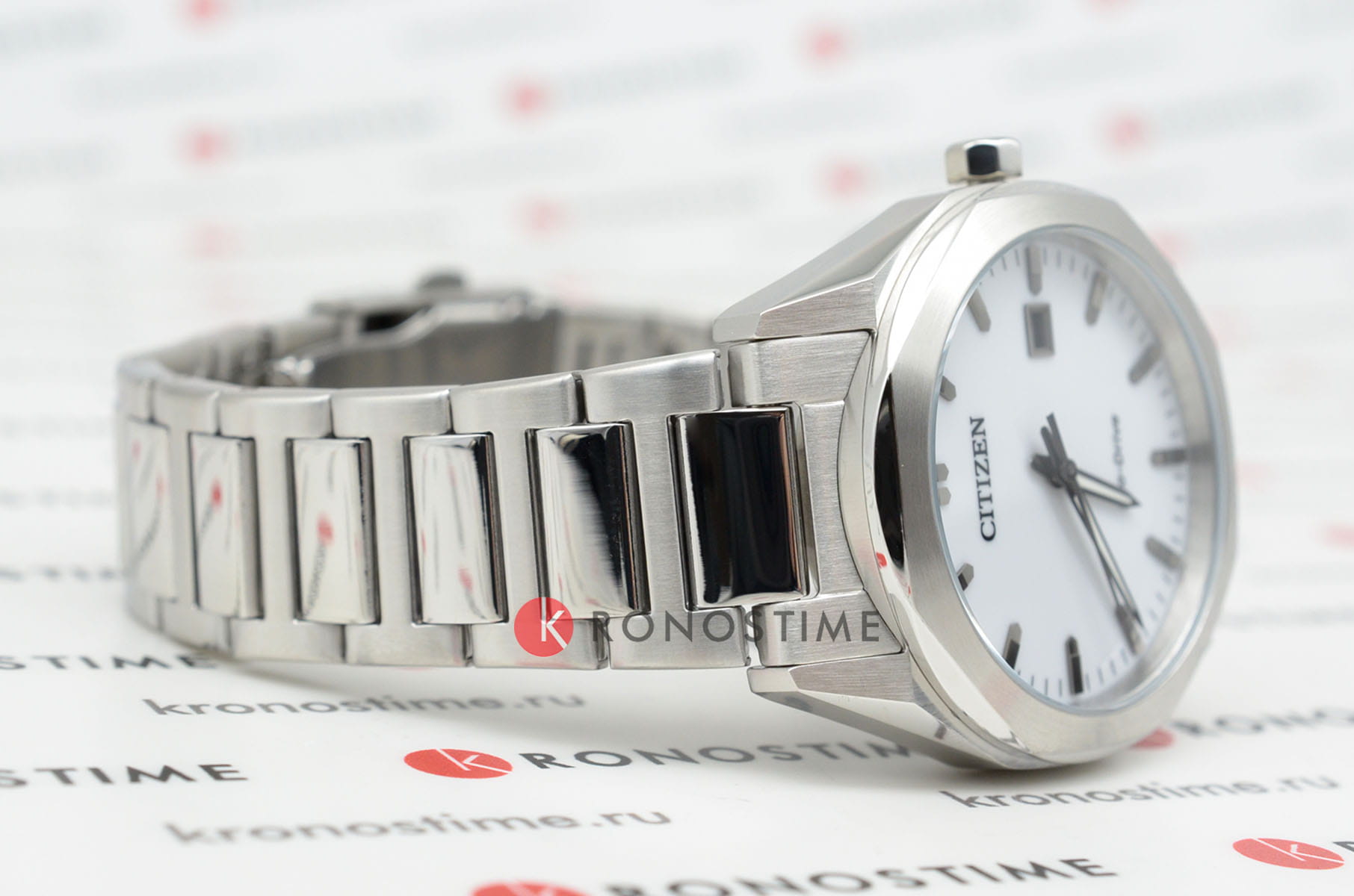 Citizen Citizen Eco-Drive BM7620-83A мужские часы белый циферблат на запястье