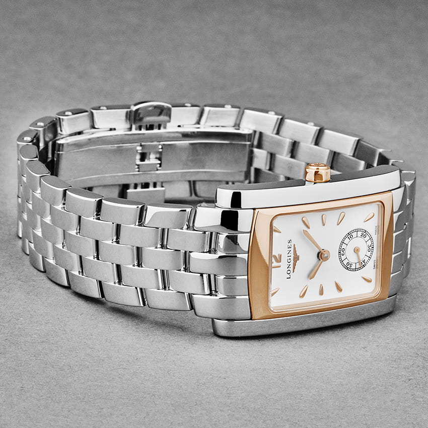 Оригинальные часы Longines Longines DolceVita L5.502.5.18.6 кварцевые калибр механизма l176 общий вид