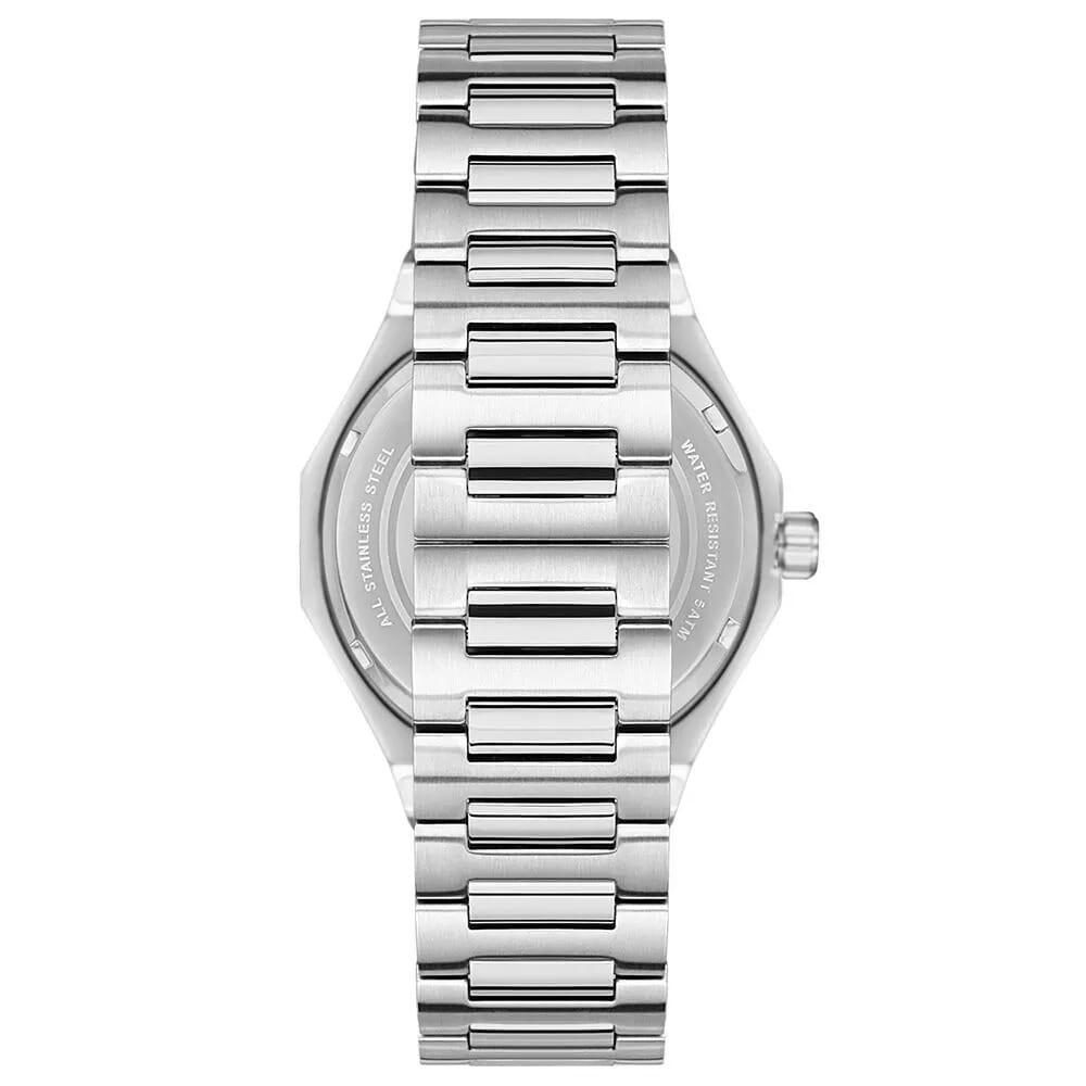 U.S. Polo Assn. U.S. Polo Assn. Fundamental USPA1056-06,  сша мужские часы на браслете нержавеющая сталь боковой вид