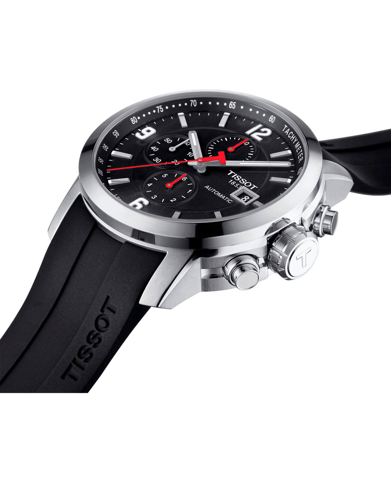 Tissot Tissot PRC 200 Automatic Chronograph T055.427.17.057.00 мужские часы черный циферблат на запястье