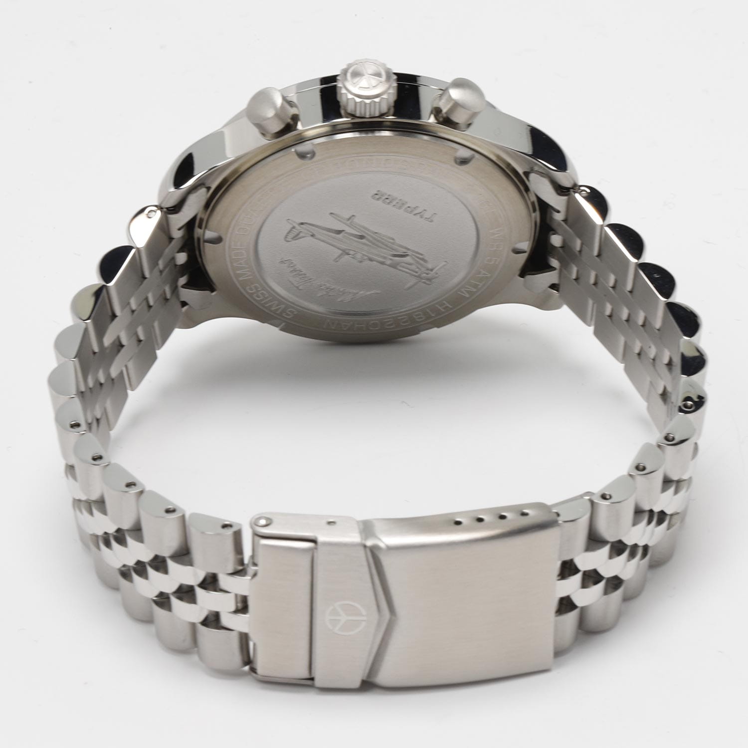 Mathey-Tissot Mathey-Tissot Type 22 H1822CHAN кварцевые мужские часы часы крупный план черный циферблата