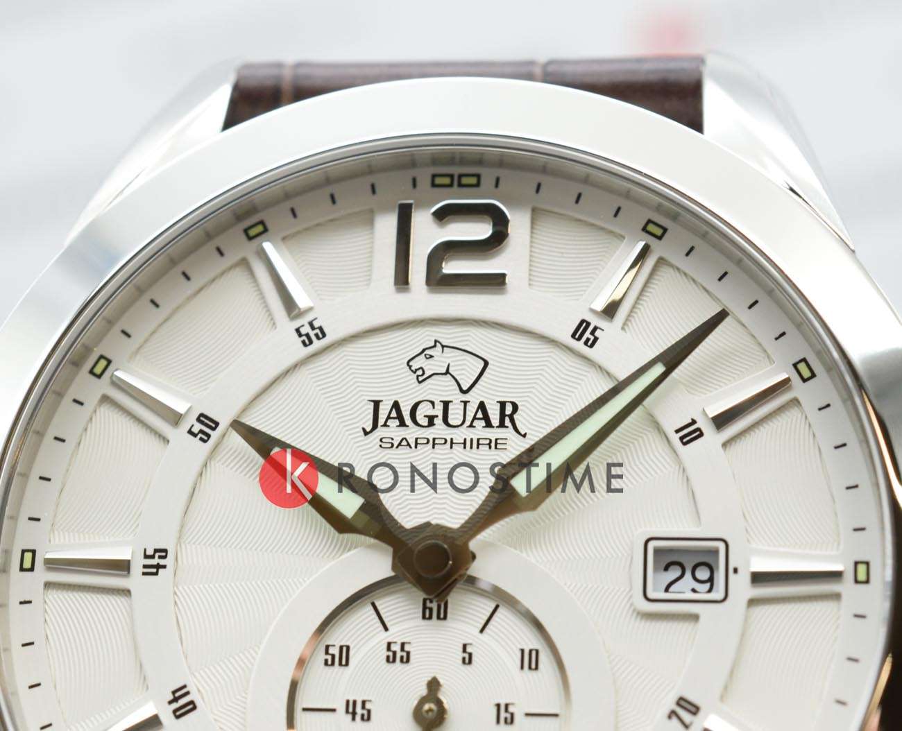 Jaguar Jaguar Acamar J663/1, acamar швейцария мужские часы на браслете кожаный боковой вид