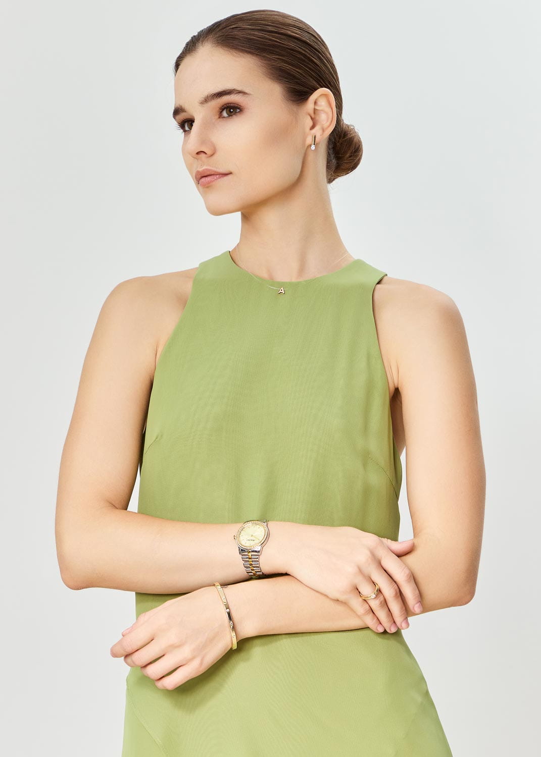 Mathey-Tissot Mathey-Tissot Artemis D10860BQDI , наручные женские часы фото под углом