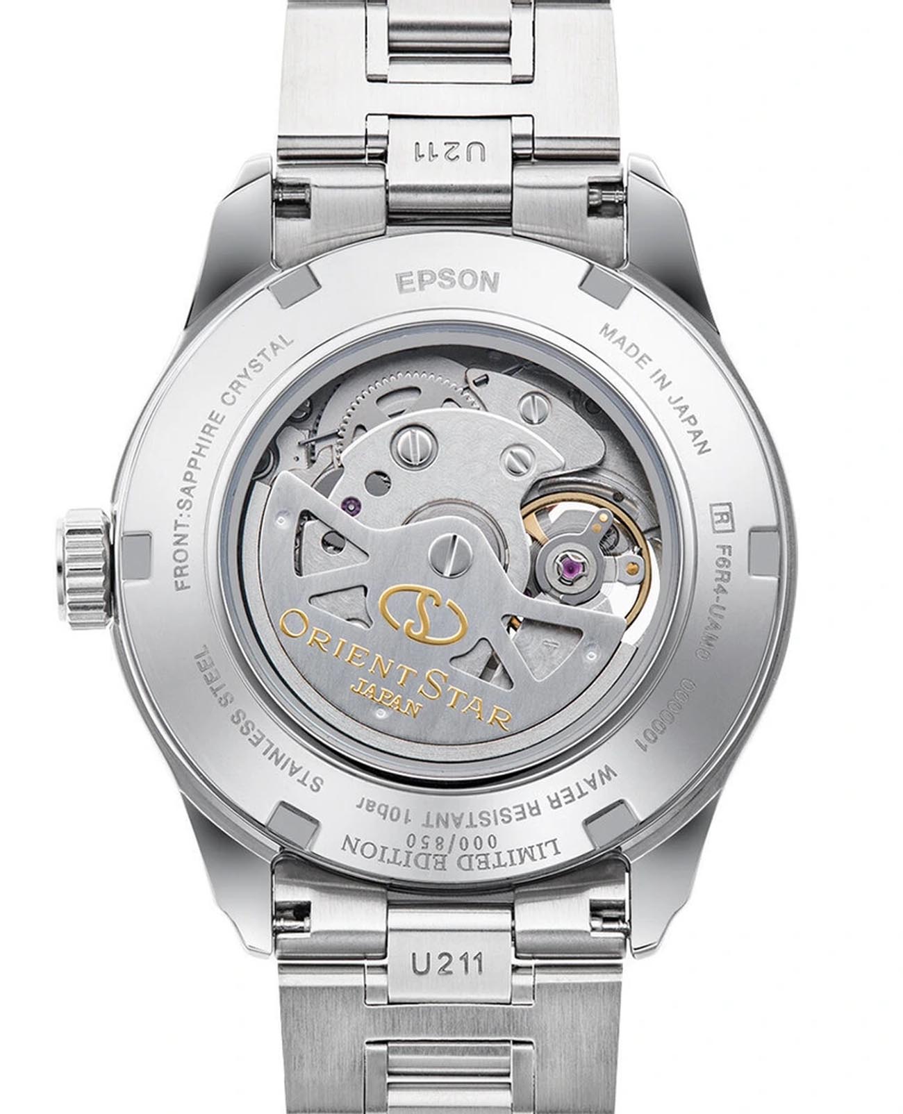 Orient Orient Star RE-AT0017L (RK-AT0017L) мужские часы голубой циферблат на запястье