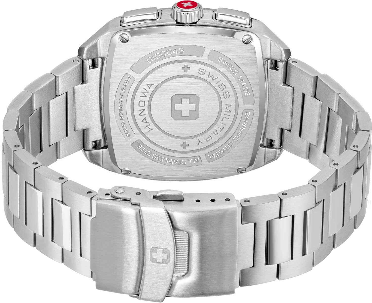 Swiss Military Hanowa SMWGI0004301 мужские часы застежка крупным планом