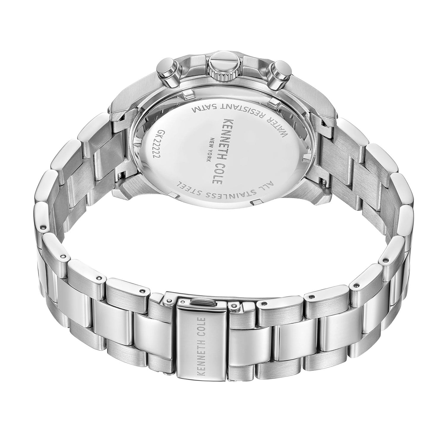 Kenneth Cole Kenneth Cole Dress Sport KCWGK2222202,  сша мужские часы на браслете нержавеющая сталь боковой вид