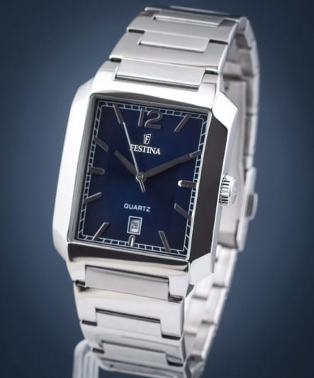 Оригинальные часы Festina Festina On The Square F20677/3 кварцевые калибр механизма miyota gr12 общий вид