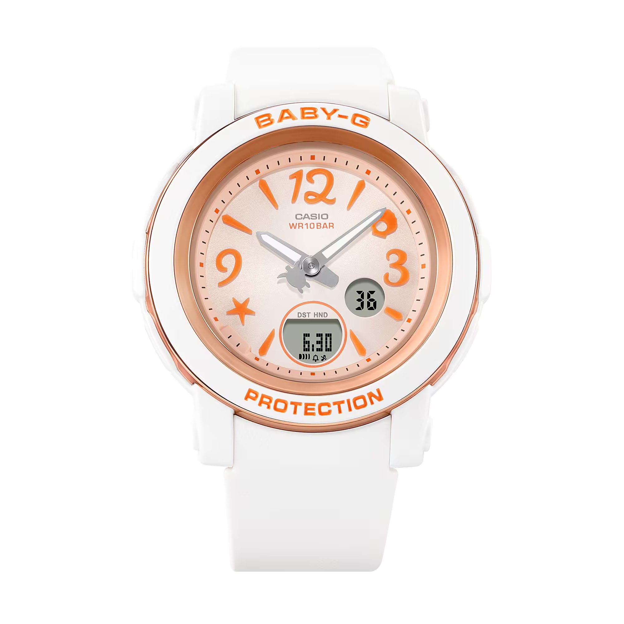 Casio Casio Baby-G BGA-290US-4ADR (BGA-290US-4A), g-shock япония женские часы на браслете пластик боковой вид