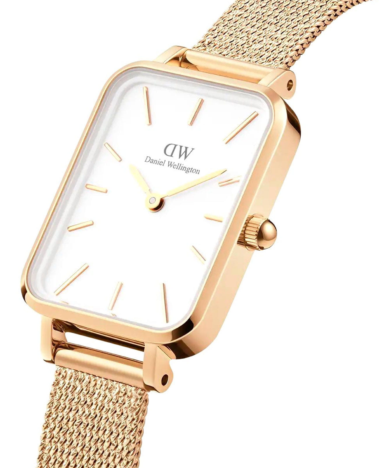 Daniel Wellington Daniel Wellington Quadro Pressed Evergold DW00100556  - задняя крышка сталь металл корпуса, швеция часы