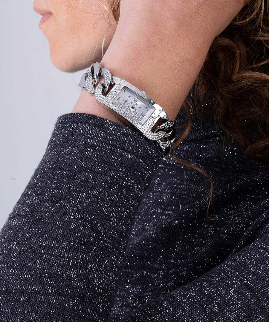 Guess Guess Trend GW0298L1 кварцевые женские часы часы крупный план  циферблата