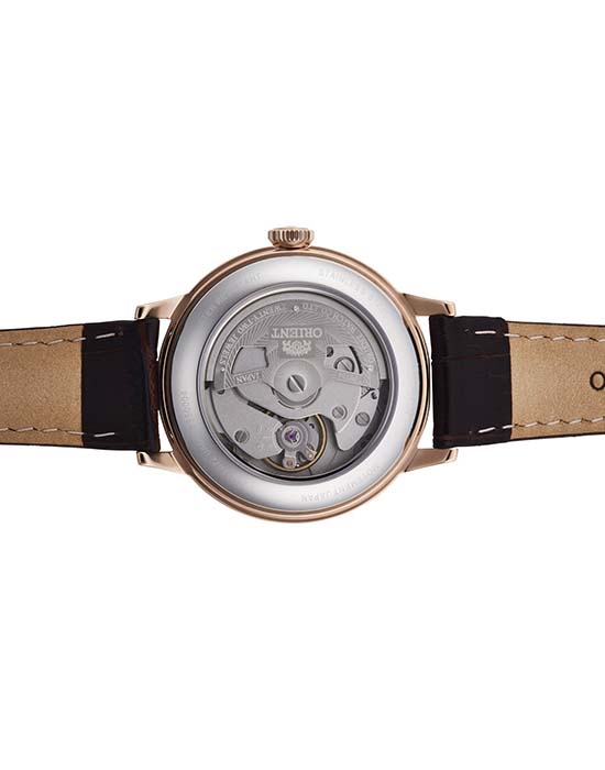 Orient Orient RA-AC0010S (RN-AC0010S), classic automatic япония женские часы на браслете кожаный боковой вид