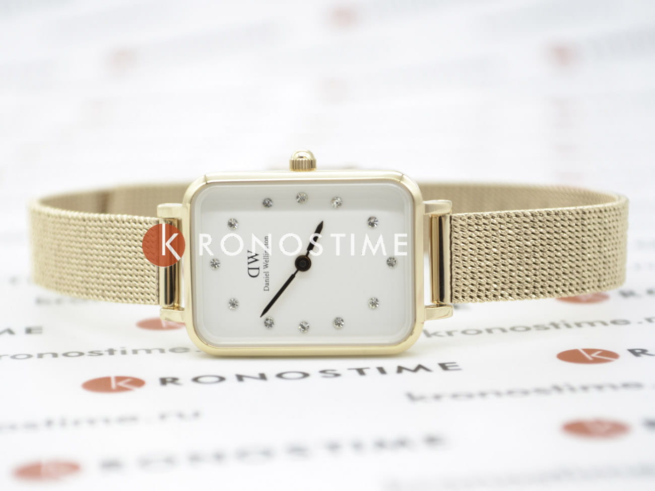Daniel Wellington Daniel Wellington Quadro DW00100527  - задняя крышка сталь металл корпуса, швеция часы