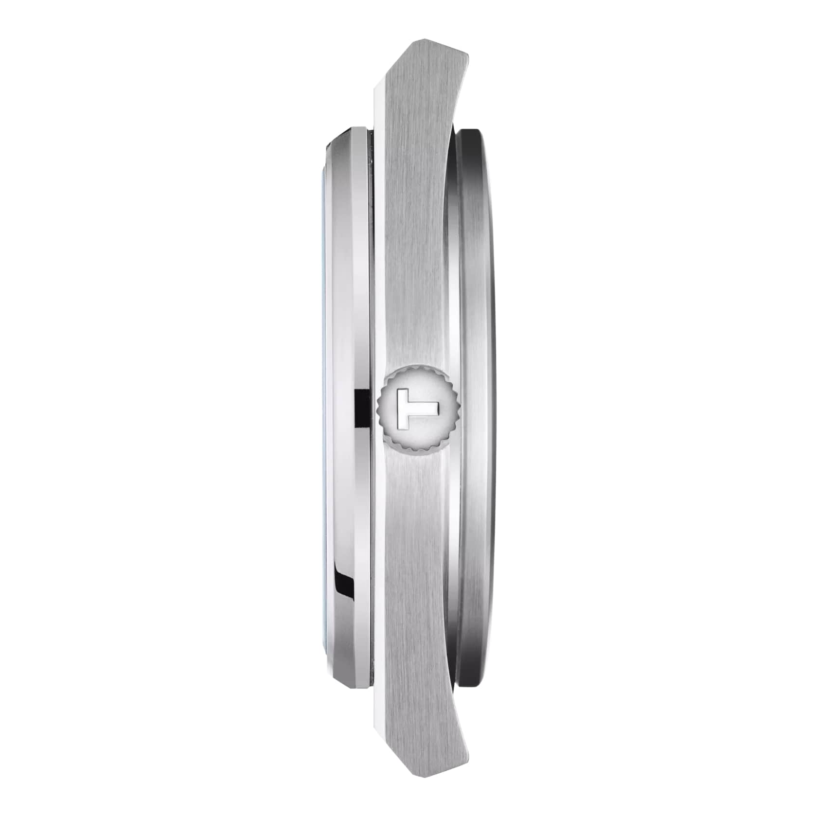 Tissot Tissot PRX Powermatic 80 40mm Gradient T137.407.11.351.01, prx швейцария мужские часы на браслете нержавеющая сталь боковой вид