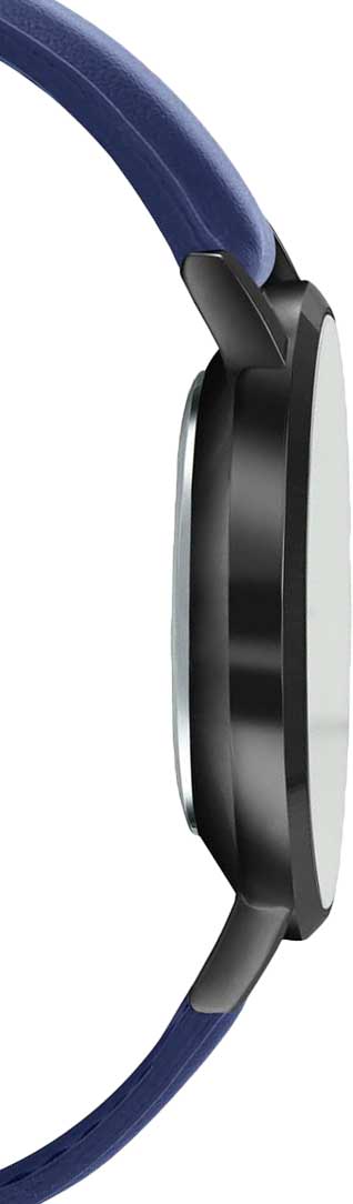 Casio Casio Collection MTP-VT01BL-2B, collection япония мужские часы на браслете кожаный боковой вид