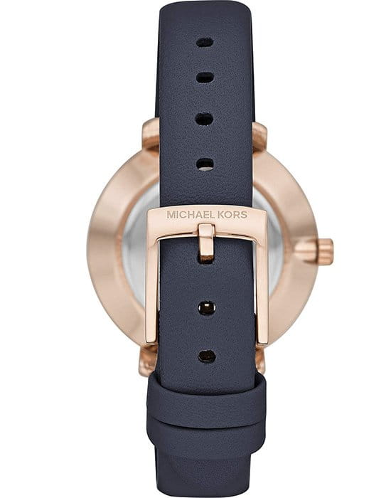 Michael Kors Michael Kors Runway MK2804,  сша женские часы на браслете кожаный боковой вид