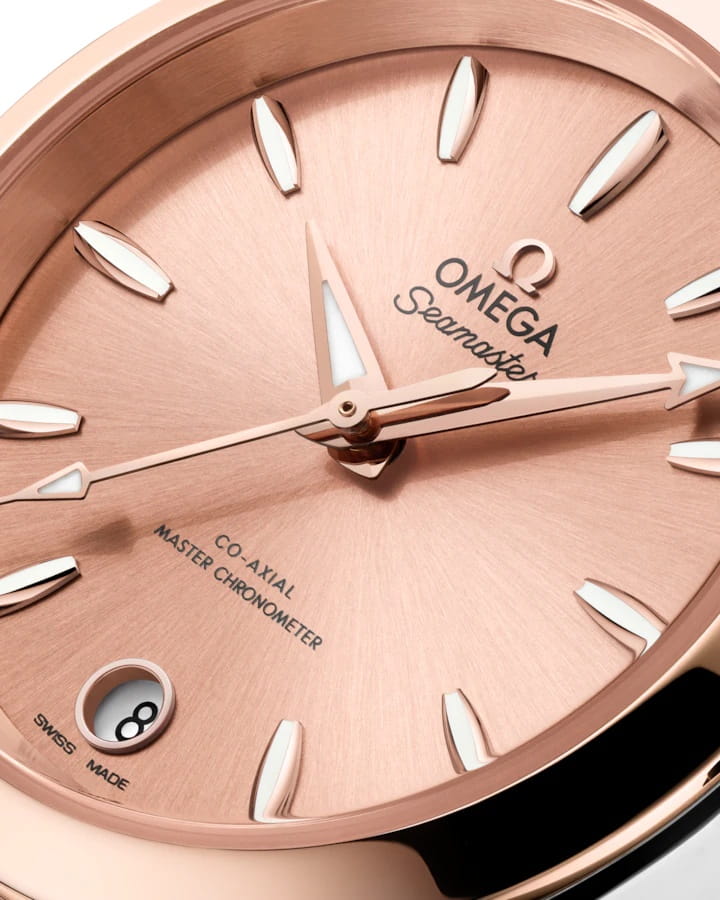 Оригинальные часы Omega Omega Seamaster Aqua Terra 220.20.34.20.10.001 механические калибр механизма omega 8800 общий вид