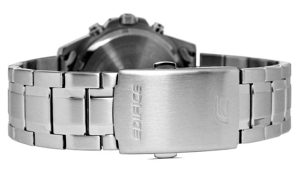 Casio Casio Edifice  EFV-540D-7A, edifice япония мужские часы на браслете нержавеющая сталь боковой вид